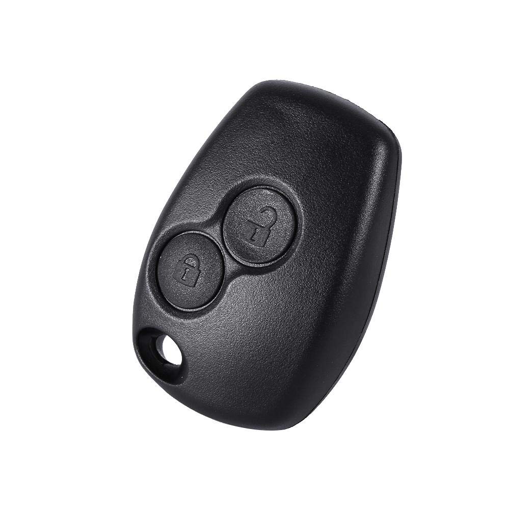 

Akozon Remote 2 Button Auto Car Key Fob Shell Cover Case Fit Renault Kangoo Modus Master