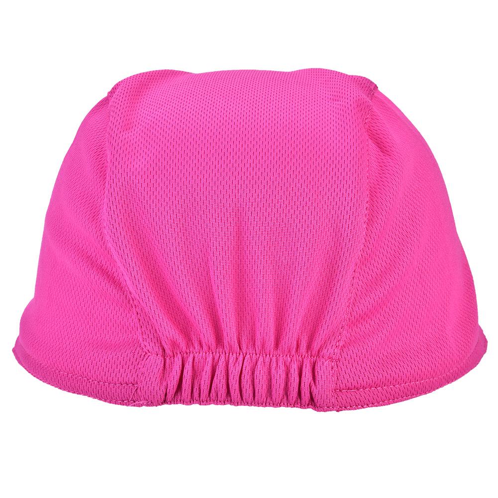 Breathable Quick Dry Cycling Cap Outdoor Sports Sunhat Bicycle Helmet Wear Hat(Rose Red)