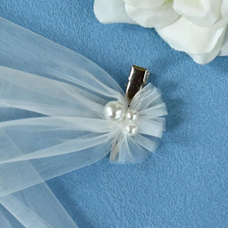 Pearls Embellished Headbands For Women Elegant Hair Accessory With NonSlip Design Soft Tulle Fabric For Weddings Parties