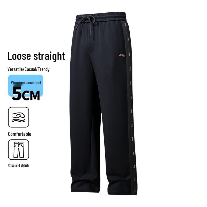 JEEP Men s Draped Straight-Leg Sweatpants 4XL