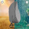 Rattan Eggshell Swing Chair Dust Cover Wicker Swing Seat Cover Protection Case Anti-Dust Waterproof UV Protection Garden Patio