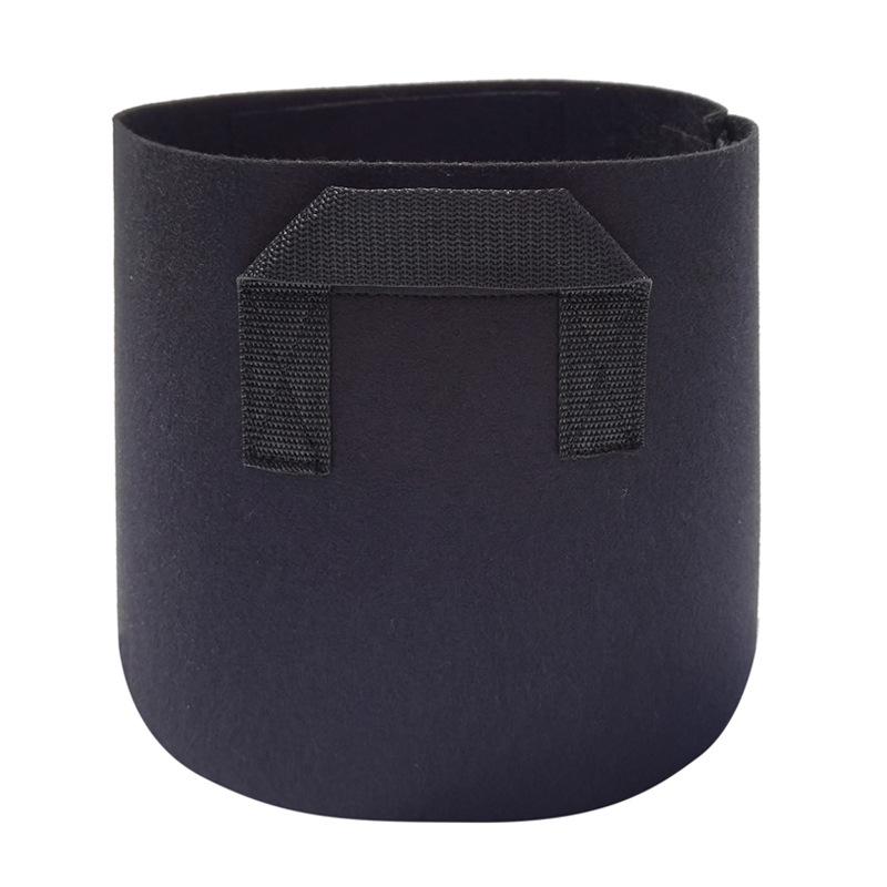 Thickened Black Non-Woven Felt Grow Bags for Plants and Trees
