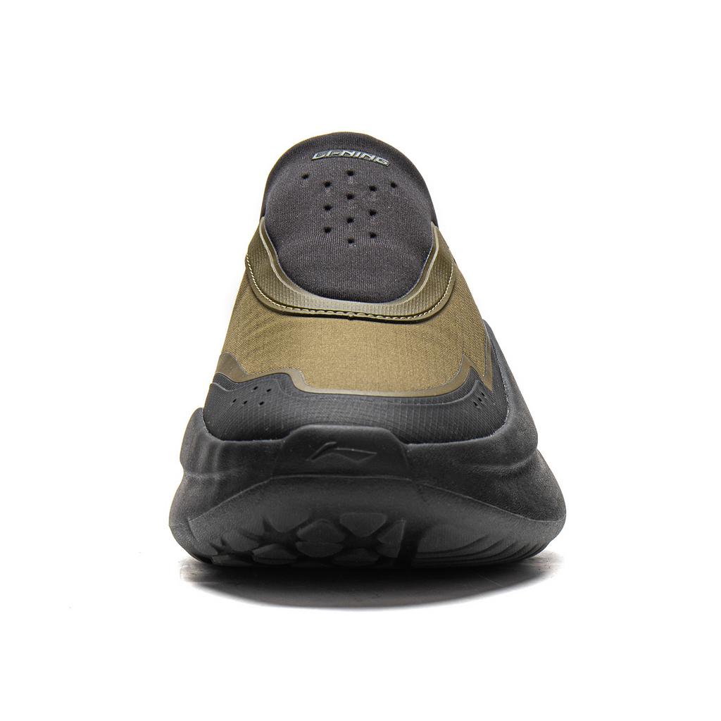 Li Ning Cloud Wave Lycra Casual Shoes Men's Low Top Black/Olive Umber AGLV187-3