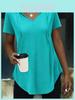 Cotton Short Sleeve Hooded T Shirt For Casual Spring Summer Womens Fitness Wear