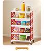 Multi-Layer Movable Storage Rack for Kitchen and Shoes