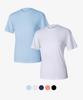 2ELA [2Pack] Women'S Ice Silk Cooling Round Short Sleeve T-Shirt 5 Colors (Type B)