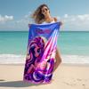 Personalized customized proof beach towel with My Little Pony pattern - soft, absorbent,quick-drying,perfect swimming,camping&bathing