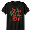 Bruh Sechs Sieben 67 Weihnachtsbeleuchtung Feiertage Unisex T-Shirt Unisex Grafik Unisex