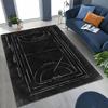 Soccer Stadium Area Rug Football Field Sports Design Football Field Rug Kids Sports Room Decor American Carpet Home Decoration