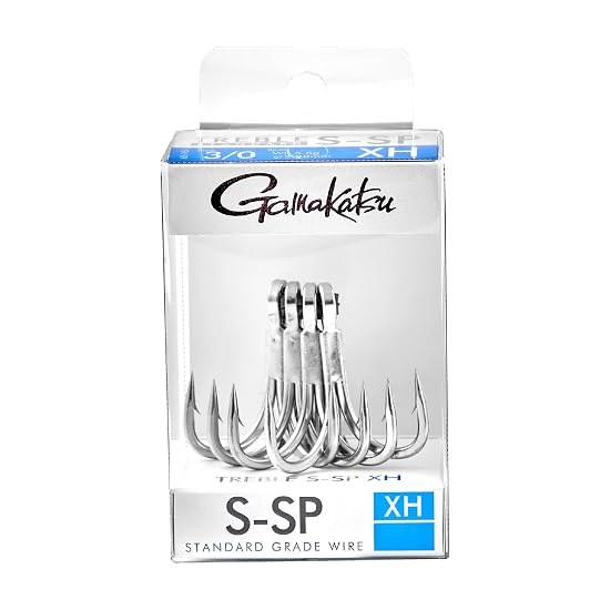 Gamakatsu Standard Treble S-SP XH (HPS) #3/0 68-984