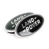 3D Aluminium Logo Land Rover Emblem Car Front Sticker Rear Trunk Badge For Land Rover Range Rover Freelander Discovery Defender SA4
