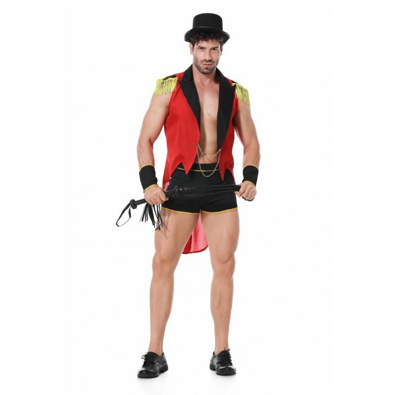 Firefighter Themed Men's Costume Set With Vibrant Colors And Polyester Fabric