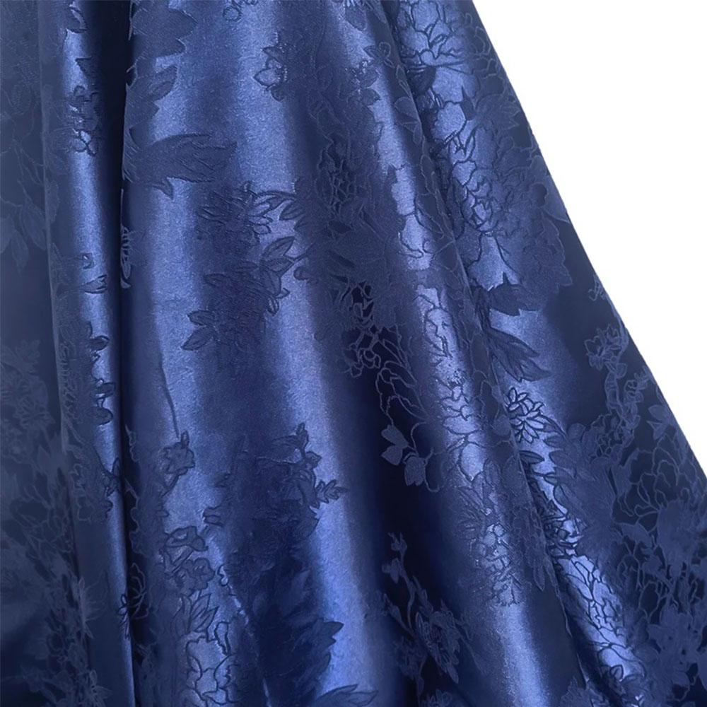 Vintage Peony Flower Brocade Jacquard Damask Fabric By Meter To Sewing For Garment Patchwork Cheongsam And Kimono Designer Seams