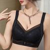 Wire-free Plus-size Slimming Lifting and Side-support Bra for Women with Large Busts Lace Shaping Bra