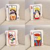 Fun Cartoon Poker Cards Plush Pillow For Living Room Decor And Nap Comfort