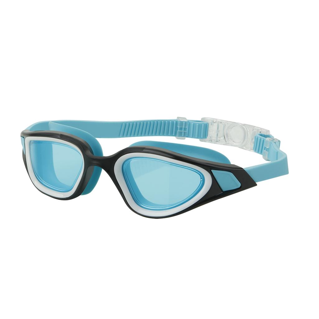Erwachsenen Augenschutz Rennschwimm Ausrüstung Myopie Schwimmbrille, Wasserdicht Großes Gestell Galvanisiert Anti-hohe Definition Schwimmbrille
