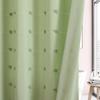 TEMU Hydrangea Polyester Shower Curtain - 3D Jacquard Design