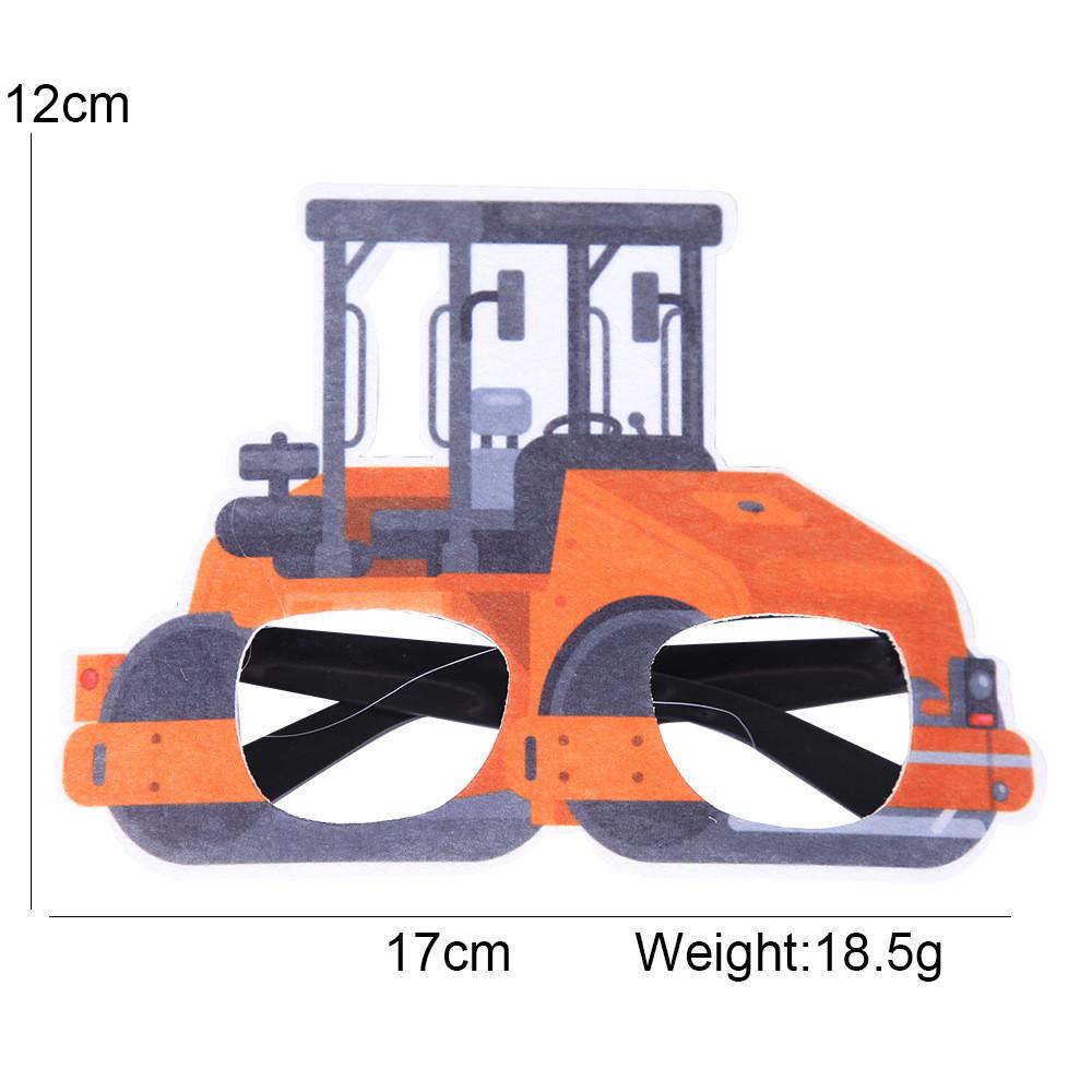 Fun Exciting And Constructionthemed Glasses For Memorable Childrens Moments Party