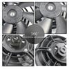 LINGQI RACING Electric Radiator Cooling Fan Engine Electric Radiators for 150cc-250cc 4 Wheeler ATV Quad Go Kart Buggy Bike