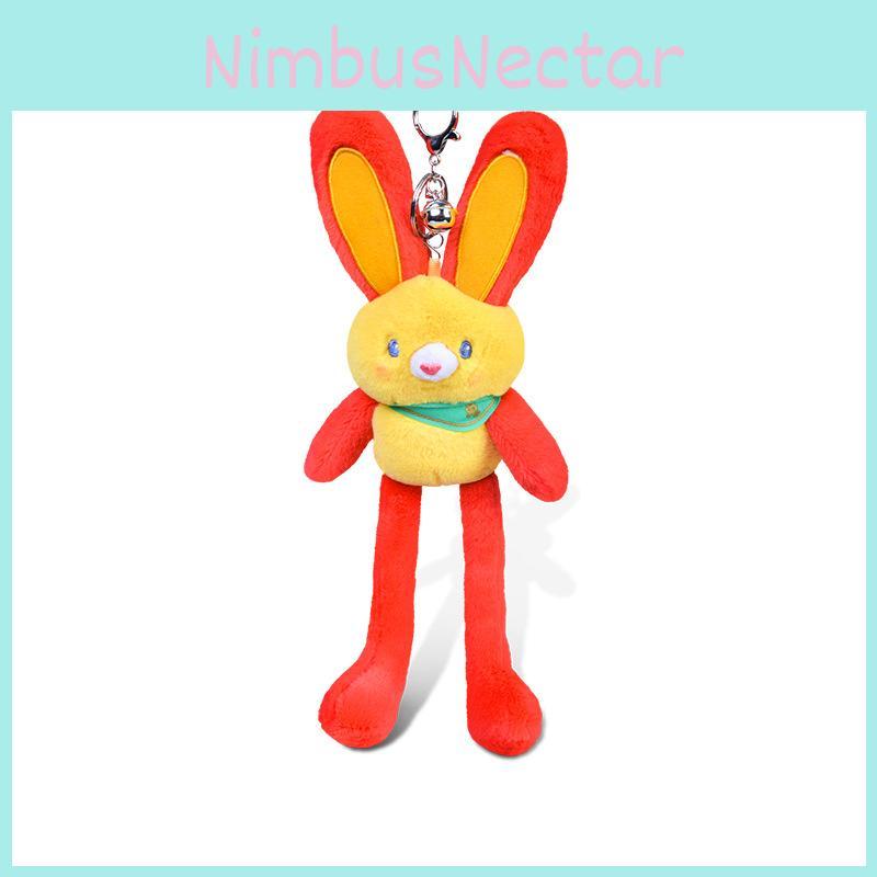 Rabbit Matching Color Plush Keychain Pendant For Birthday And New Gifts Year