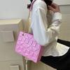 Simple Women's Fashion Bag New 2025 Spring and Summer New Popular Texture Chain Messenger Bag Casual Shoulder Bag