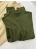 2026 Women's Pink Knit Stand-Up Collar Sweater - Age-Reducing, Warm, Skin-Friendly Long Sleeve Autumn/Winter Top