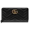 GUCCI GG Marmont Artificial Leather Wallet Women's Black (Unisex) Wallets 443123 DTD1T 1000