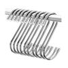 Factory E-Coating Black Carbon Steel S Hook S Shape Hanging Hook for Cloths and Kitchen Ware