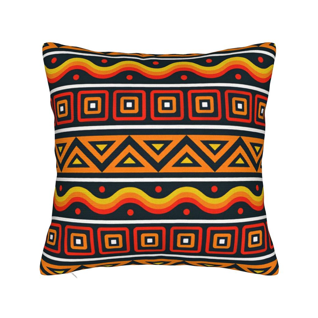 Ethnic Pattern Pillow Case  Comfy Pillow Cover For Sofa Home Decor Vintage Cushion Cover