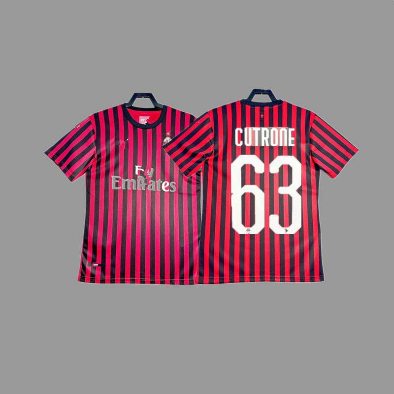 AC vintage jersey football jersey Maldini Tonali Ibka Piatek Shevchenko jersey