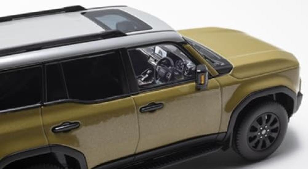 Kyosho Original Scale Toyota Land Cruiser 250 ZX First Edition Finished Product KS03927SG1 1/43 (Sand/Light Gray)