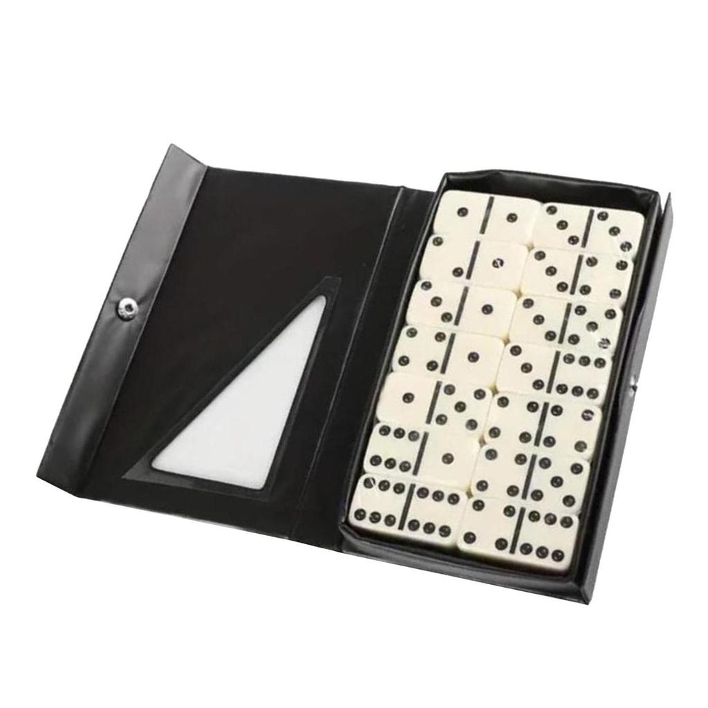 Double Six Domino Set Fun and Engaging Table Game Classic Board for Traveling