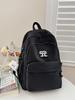 Schoolbag Japanese Simple Ins Niche Schoolbag Girls, Junior High School High School College Students Backpack Light Commuter Travel Backpack