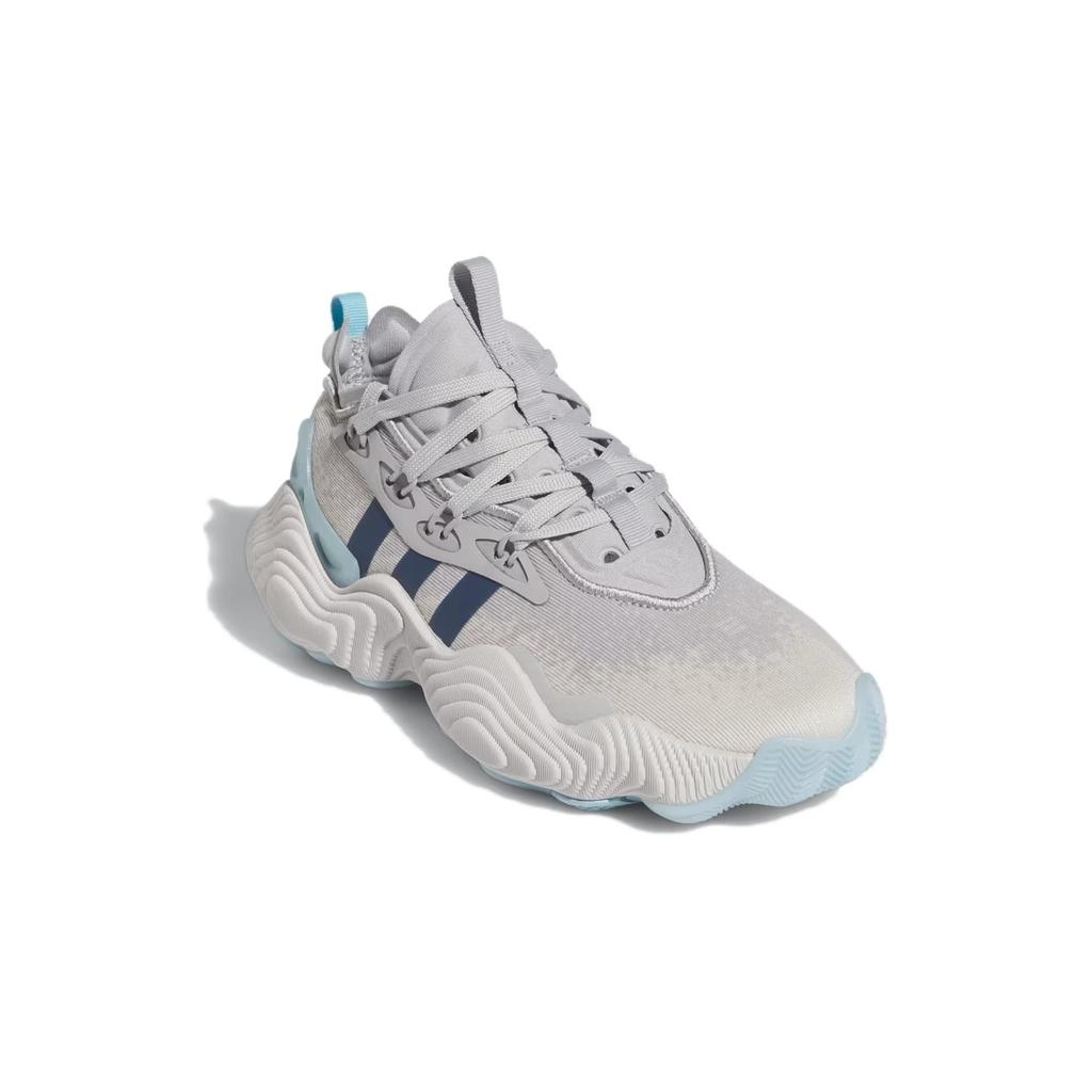 Adidas Trae Young 3 J Grey Preloved Ink Kids Sneakers Grey-Two Grey-One IE7882