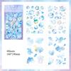 4 Sheets Colorful Bubble Stickers PET Material DIY Scrapbooking Art Collage Stationery Planner Decor Diary Stickers
