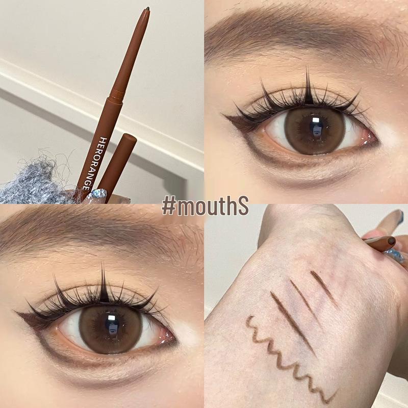 Monochromer Glatter Eyeliner-Stift: Wasserdicht, Wischfest, Tränenkanal-Highlight, Von Make-up-Künstlern empfohlen, Anfängerfreundlich.