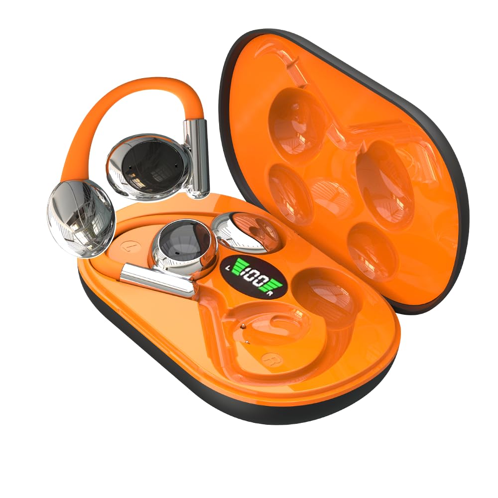 

Meisei Wireless Earbuds New Arrival OWS Bluetooth Air Binaural or Single Sound ENC Noise Clear Waterproof and Perfect for and Web Conferencing [2025