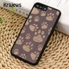 Krajews Funny Paws Soft Phone Case Cover For iPhone 17 Air 16 15 14 plus 11 12 13 pro max coque Shell Fundas
