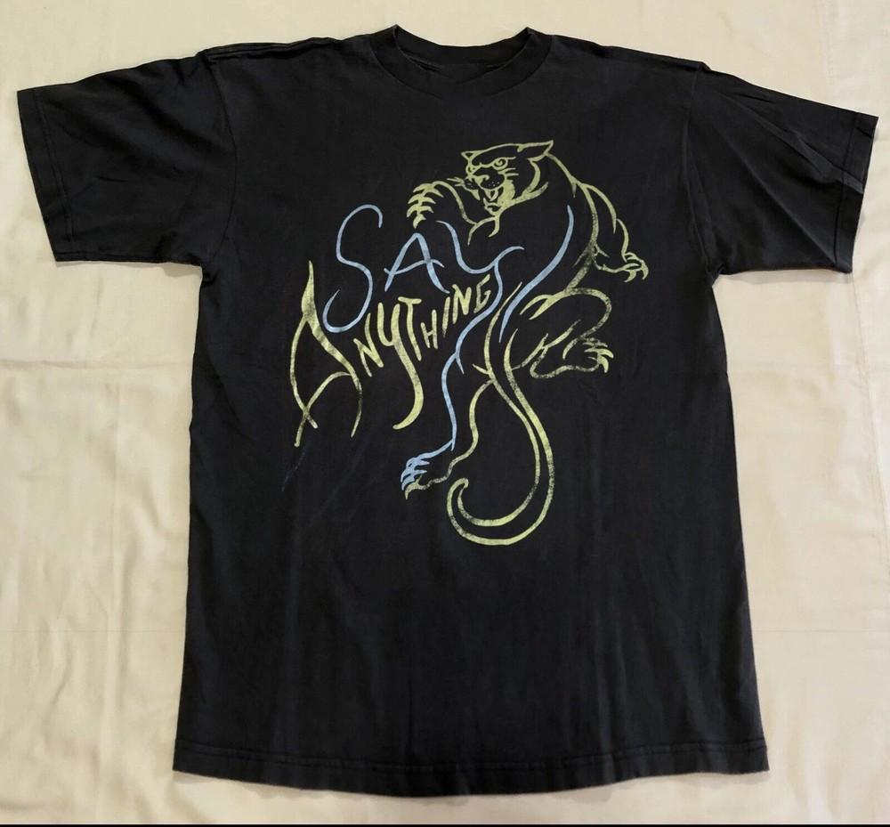 Rock band Say Anything T Shirt Panther Unisex Adult Cotton T311 Unisex T-Shirt L