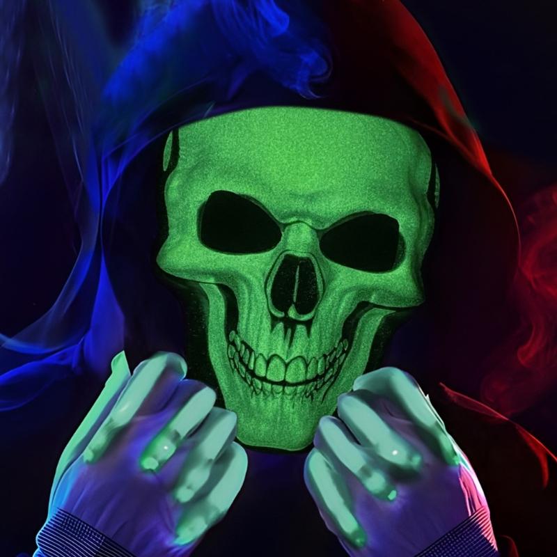 Skeleton Face Mask Masquerade Mask Full Face Mask Halloween Party Mask Masquerade Accessories For Men Women Cosplay