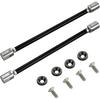 STETION Universal Splitter Strut Rods 11'' - 12.7'' Length Front Bumper Lip Support Strut Rod Tie Bars Fit Most Vehicles (11'' - 12.7'' Length)