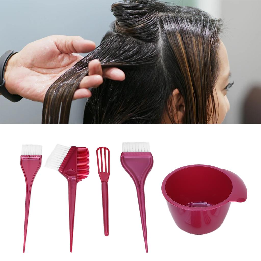 Professional Hair Dye Coloring Kit   Bowl Hair Dyeing Brush   Hair Bleaching Tools