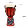 KINOKINO Djembe African Drum, Ethnic Percussion Instrument (Random Color, Approx. 10cm)
