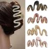 Wavy Hair Claw Clip Non-Slip Strong Hold Hair Jaw Barrettes Hairpins Clamp for Women Girls Thin Thick Curly Fine Hair Styling Accessories