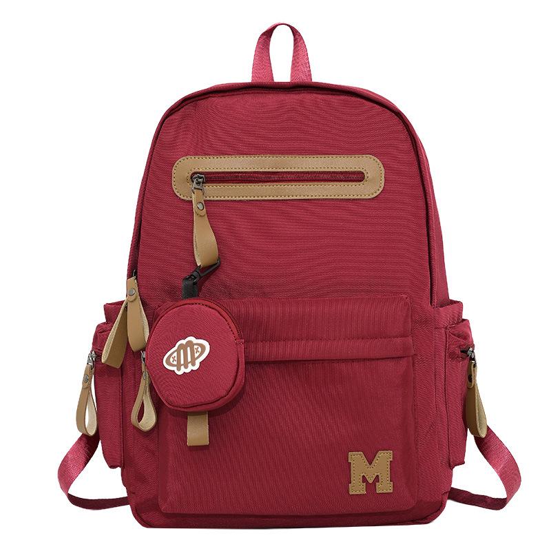 

Large Capacity Backpack for Middle & High School Students, College, & Travel красный