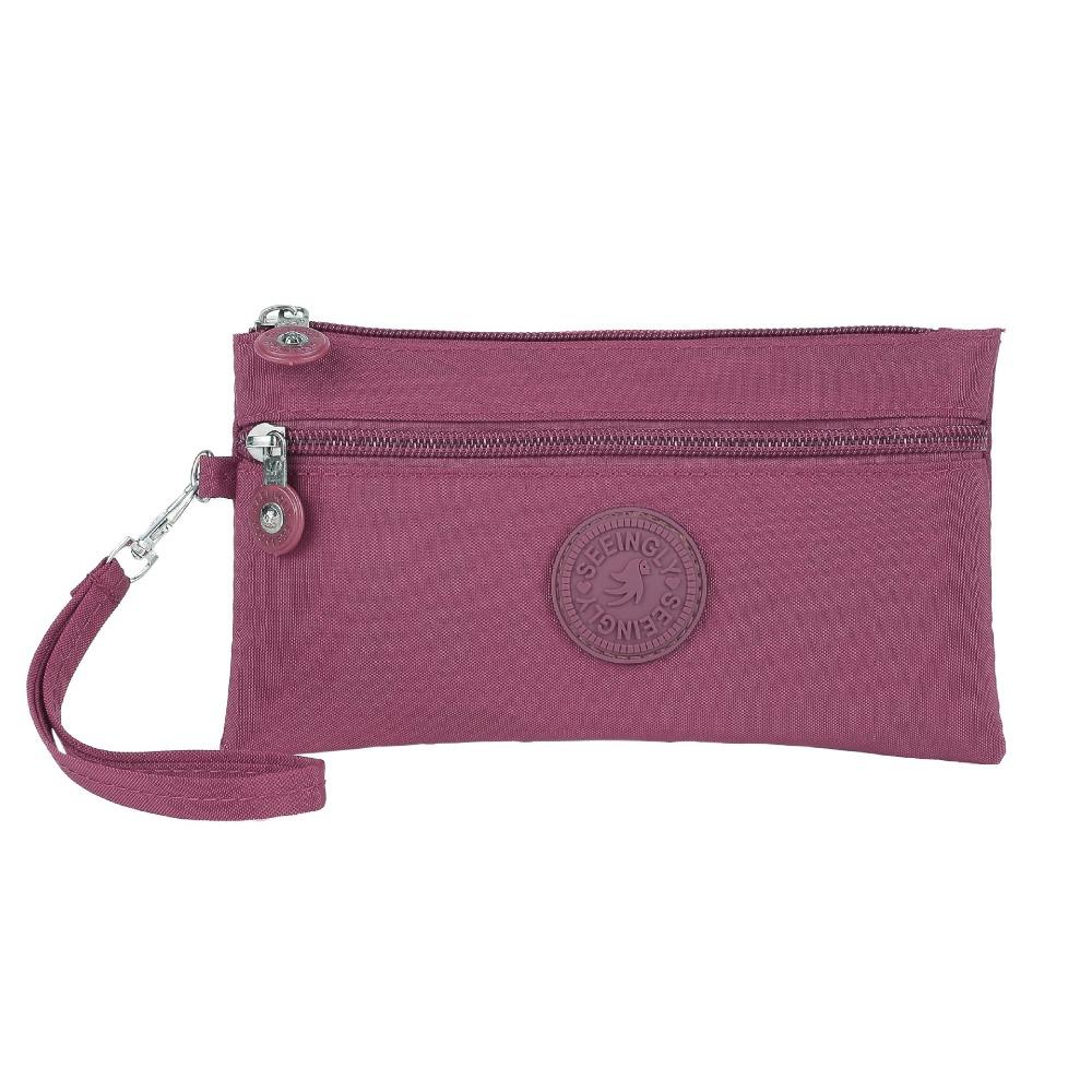 New Waterproof Women Wallet Durable Portable Coin Purse Wear-resistant Nylon Zipper Clutch Ladies