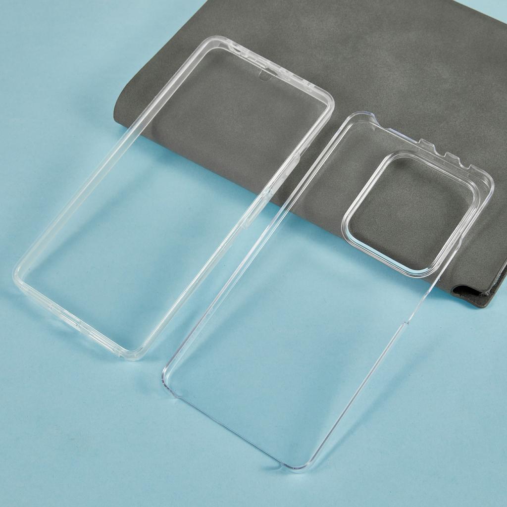 Clear Case for Xiaomi Redmi Note 14S 4G/Note 13 Pro 4G TPU Frame Acrylic Back Phone Cover with PET Film