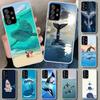 Funny Animal Whale Phone Case for Samsung Galaxy A17 A16 A26 A36 A56 A57 A37 A15 A25 A35 A55 A14 A24 A34 A54 A13 A23 A33 A53 Gal