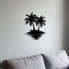 Tropical Palm Tree Wall Decor Beach Themed Living Room Patio Art Gift