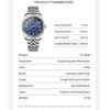 CHENXI Watches for Man 35MM Dial Stainless Steel Strap Waterproof Luminous New Quartz Wristwatches Man Watch Relogios Masculino